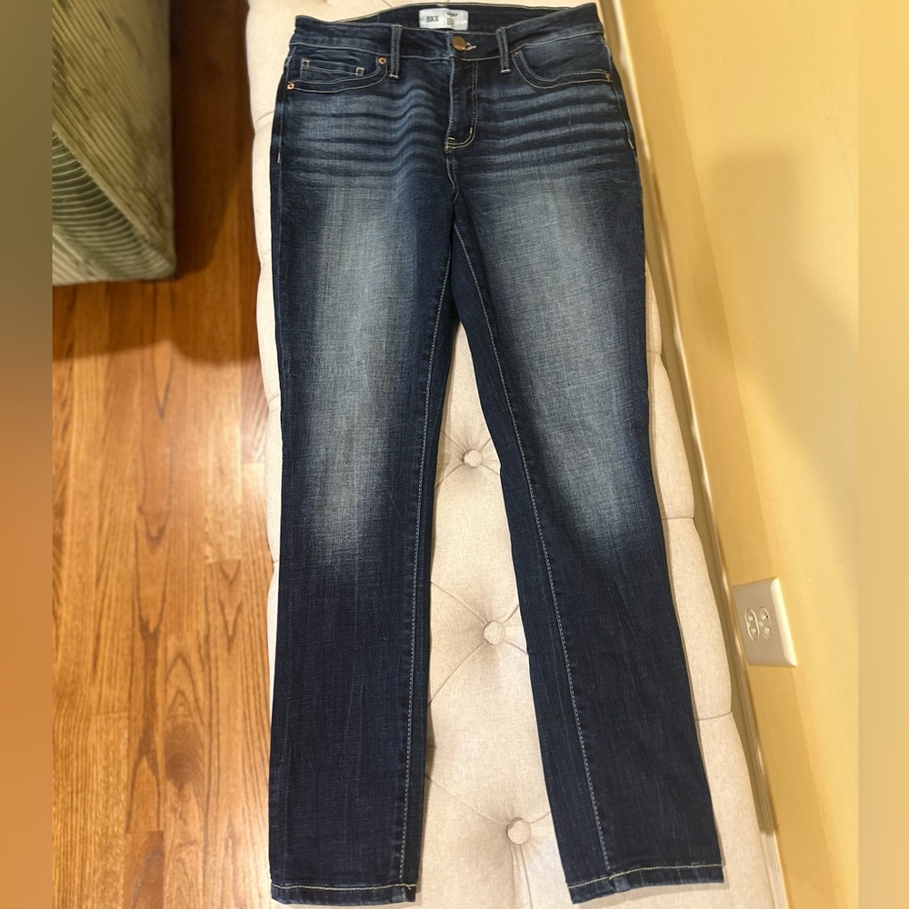BKE Gabby Skinny Stretch Dark Wash Skinny Jeans